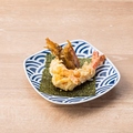 料理メニュー写真&nbsp;海老天　天ぷら×寿司