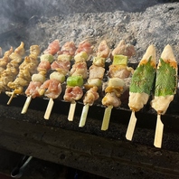 【炭火が香る♪】職人魂が宿る自慢の焼き鳥