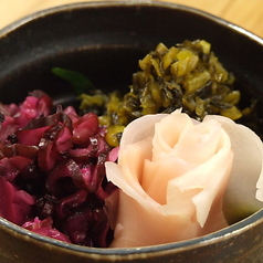 漬け物盛り合わせ