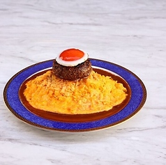 ぱっかーんデミグラス ハンバーグオムライス