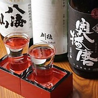 日本酒・焼酎にこだわりあり!!