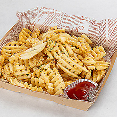 フライドポテト2種盛り合わせ　メガ盛りサイズ