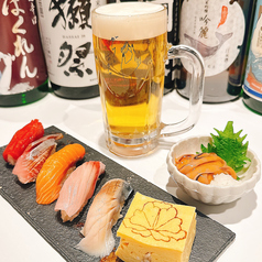 酒と鮨 ガリとあガリ すすきの店のコース写真