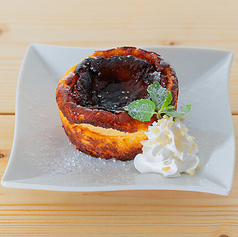 自家製バスクチーズケーキ