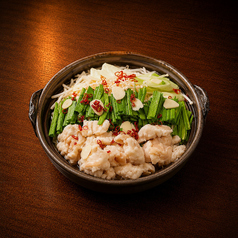 牛もつ鍋（塩・辛味噌）