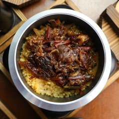 牛しぐれの釜飯