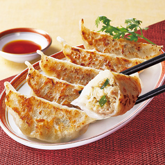 鶏皮餃子