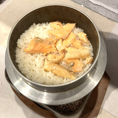 鮭の釜飯