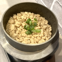 鶏そぼろの釜飯