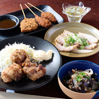 唐揚げとなすの煮びたしに込めた丁寧な味づくり