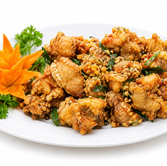 鶏肉の塩焼き (Ga Rang Muoi)