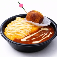 犬山観光で食べ歩き♪名物ミニオムライス＆さつコロ