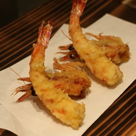 海老が踊る贅沢天ぷら