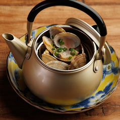 アサリのやかん酒蒸し