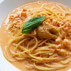 北海道産　生雲丹のクリームソース