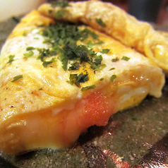 明太子とチーズの玉子焼き