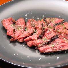 牛肩ロースのステーキ