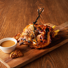 ジューシー鶏もも一枚BBQ串(1本)