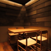 完全個室はデートにもプライベート宴会にも◎