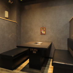 ４名様がけのテーブルのお席です。