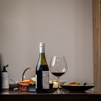 ソムリエ資格を持つシェフによる、ワインのためのお料理