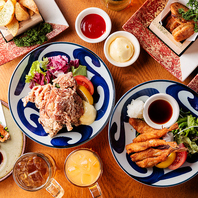 自慢の肉料理！お酒に合う肉バル料理を豊富にご用意♪