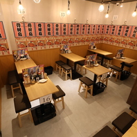 鶴橋駅近◎　広々としたお席でお楽しみください♪