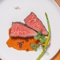 料理メニュー写真&nbsp;淡路牛のビステッカ　有馬山椒ソース