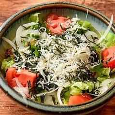 釜揚げしらすのチョレギサラダ