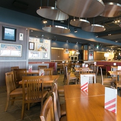 お台場で昼飲み♪アメリカンな雰囲気でお出迎え！