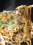 絶品！ホルモン焼きうどん！