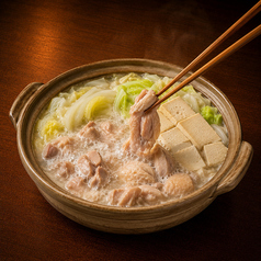 コラーゲンたっぷり！地鶏ちゃんこ鍋