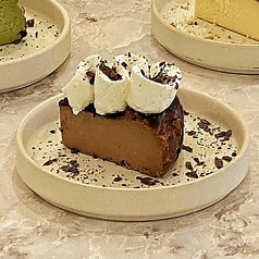 チョコバスクチーズケーキ