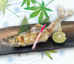 【酒の肴】あゆ塩焼き