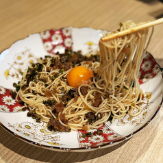 和え麺 オイスター焦がしニラ