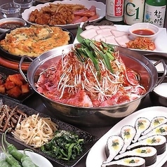 朴の家のコース写真