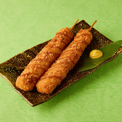 豚肉と玉ねぎの長すぎる串カツ(1本)