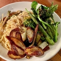 料理メニュー写真&nbsp;温野菜ペペロン＆枝豆ピューレ＆追い野菜