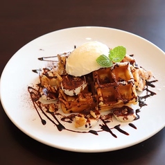 チョコレートワッフル