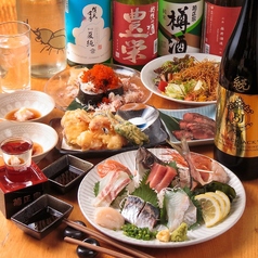 海鮮居酒屋 阿佐ヶ谷 魚てつのコース写真