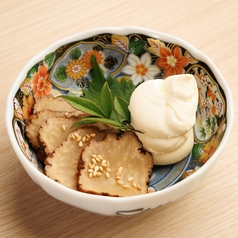 いぶりがっこクリームチーズ