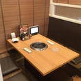 掘りごたつ席