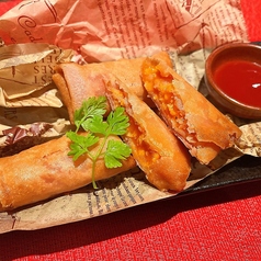 完熟トマトソースの春巻