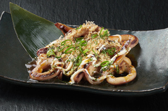 イカとエリンギの照り焼き