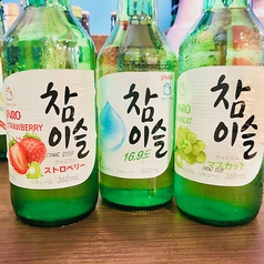 【韓国酒】韓国現地で大人気★フルーツチャミスルもあります♪の写真