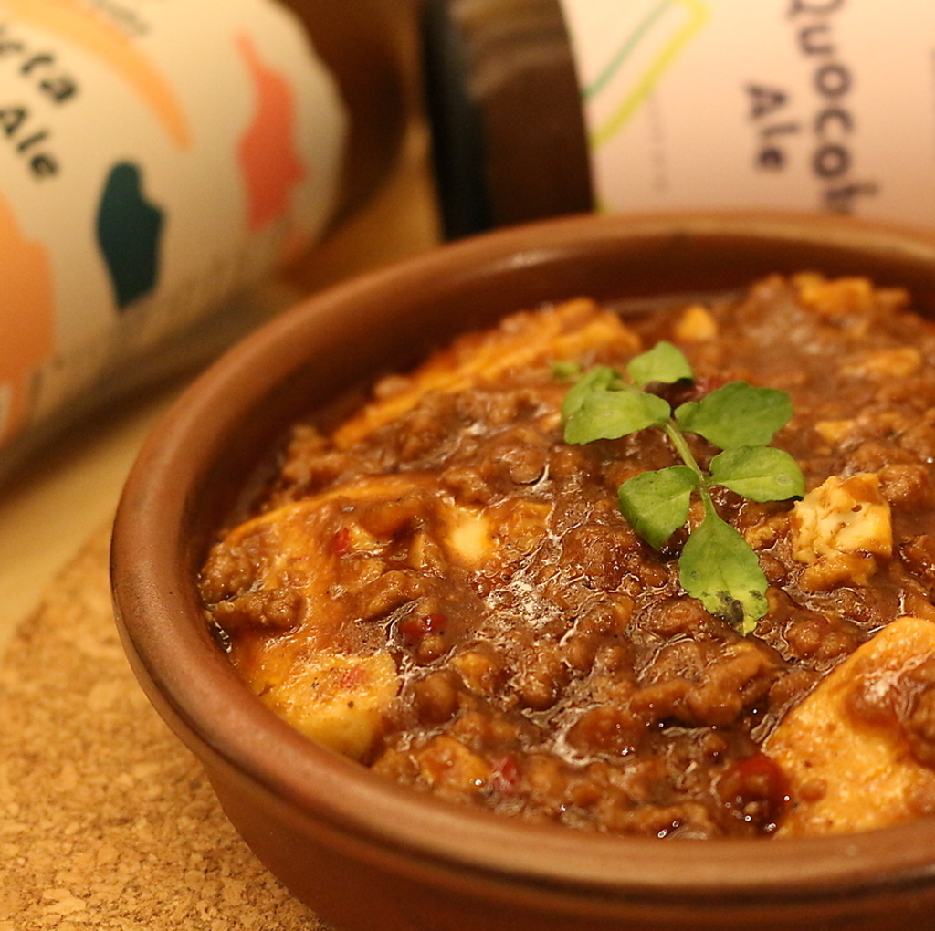 和食居酒屋が作る「本気の麻婆豆腐」