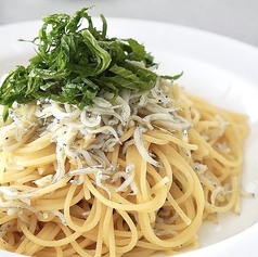 シラスと大葉の和風