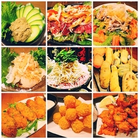 充実な一品料理！！