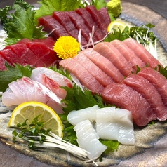 -こだわりの刺身盛り合わせ