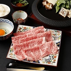 WAGYU SUKIYAKI 極 GOKU 新宿 東南口のコース写真